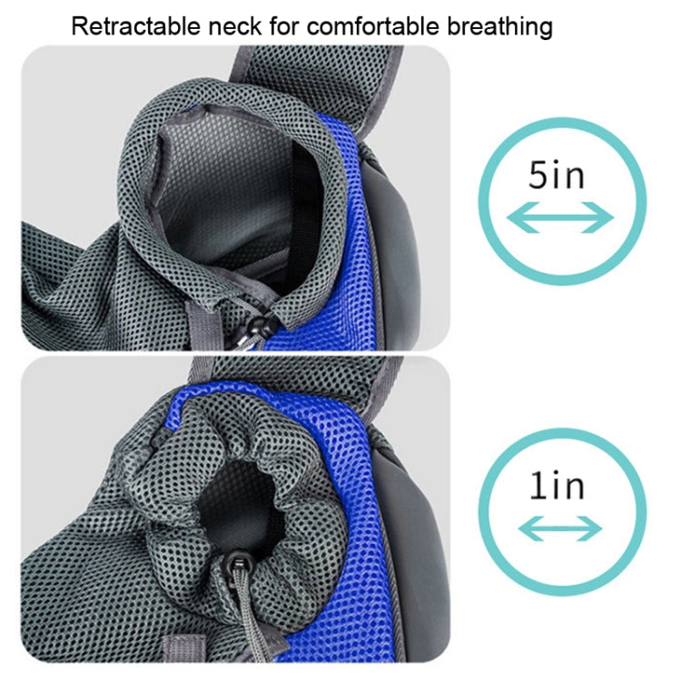 Pet Bag Widened Shoulder Strap Breathable Messenger Cat Bag,Size: