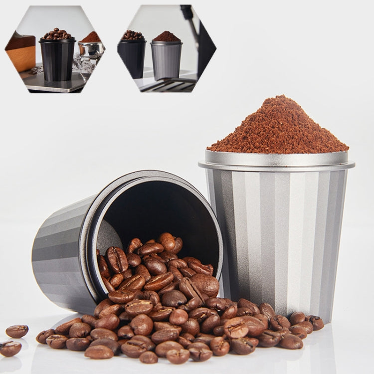 Coffee Machine Powder Cup Sieve Brewing Head Appliance, Color: Dark Black (51mm)