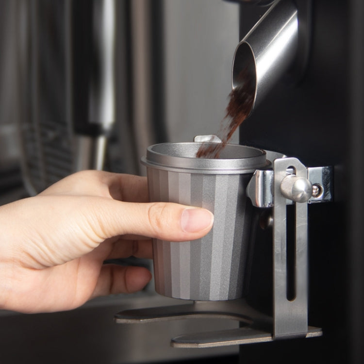 Coffee Machine Powder Cup Sieve Brewing Head Appliance, Color: Dark Black (51mm)