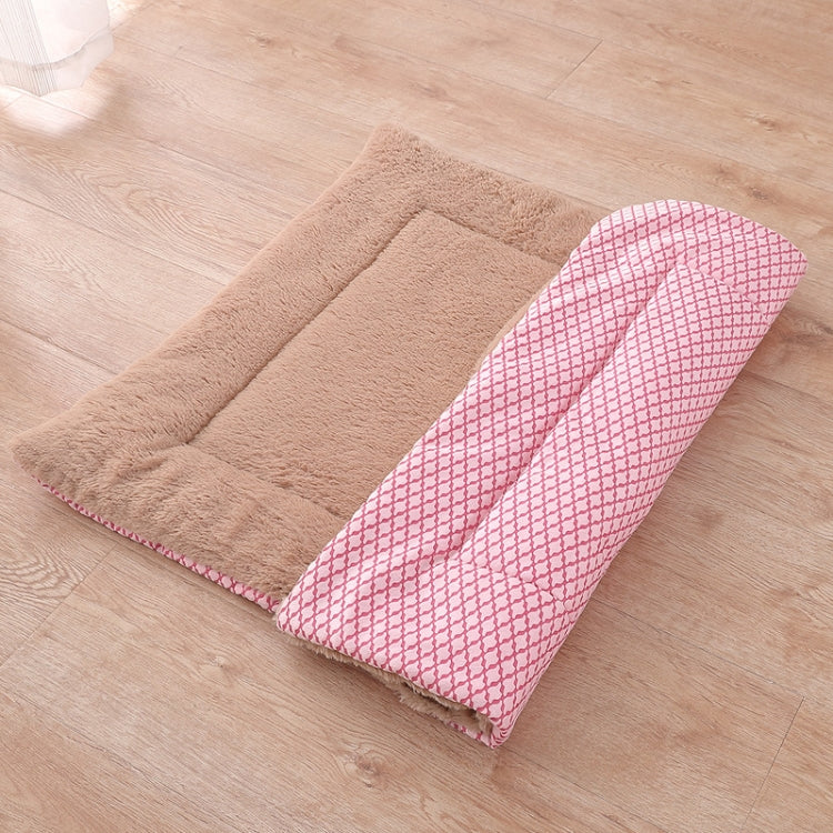 Double Sided Pet Mat Four Seasons Warm Dog Blanket,Size: