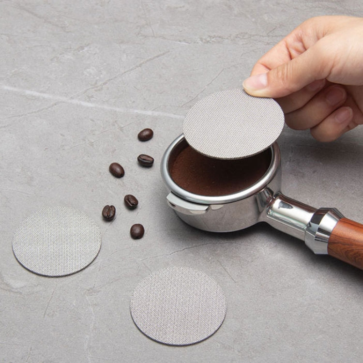 Stainless Steel Sintered Sheet Coffee Splash Filter, Size: 58mm x 1mm
