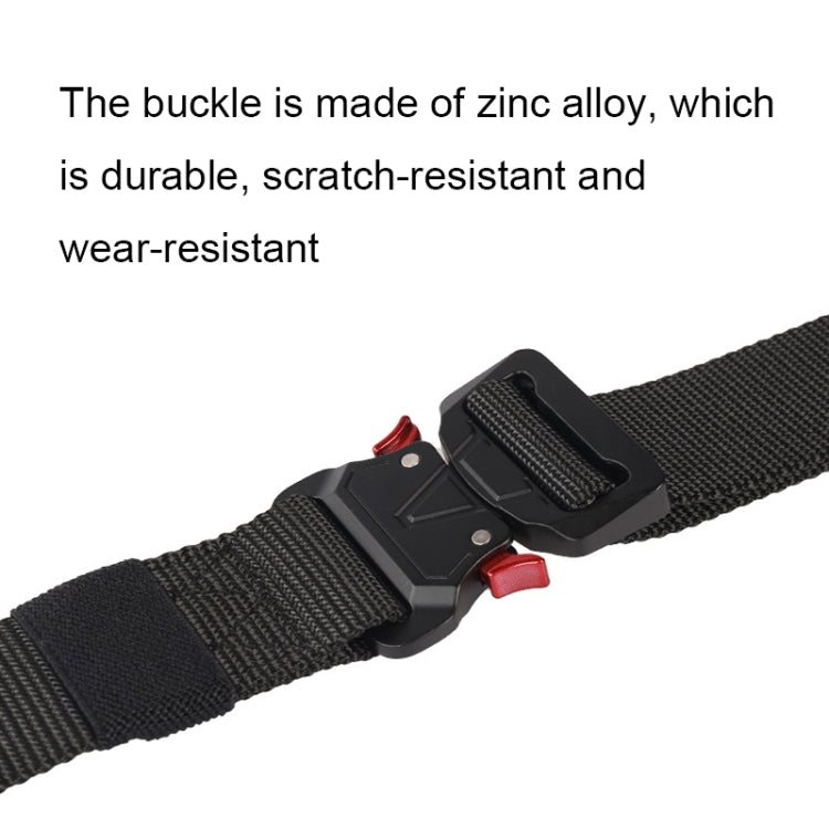 SK008 125x3.8cm Outdoor Sports Faux Nylon Woven Belt