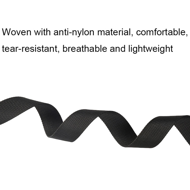 SK008 125x3.8cm Outdoor Sports Faux Nylon Woven Belt