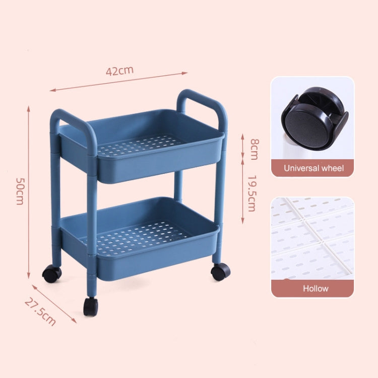 Trolley Storage Rack Multi-layer Movable Snack Rack