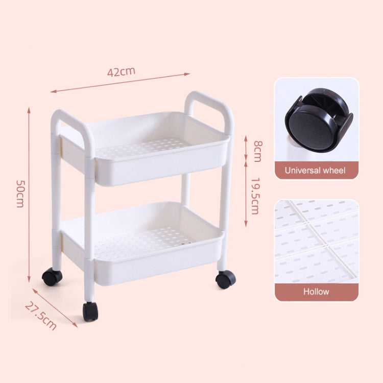 Trolley Storage Rack Multi-layer Movable Snack Rack