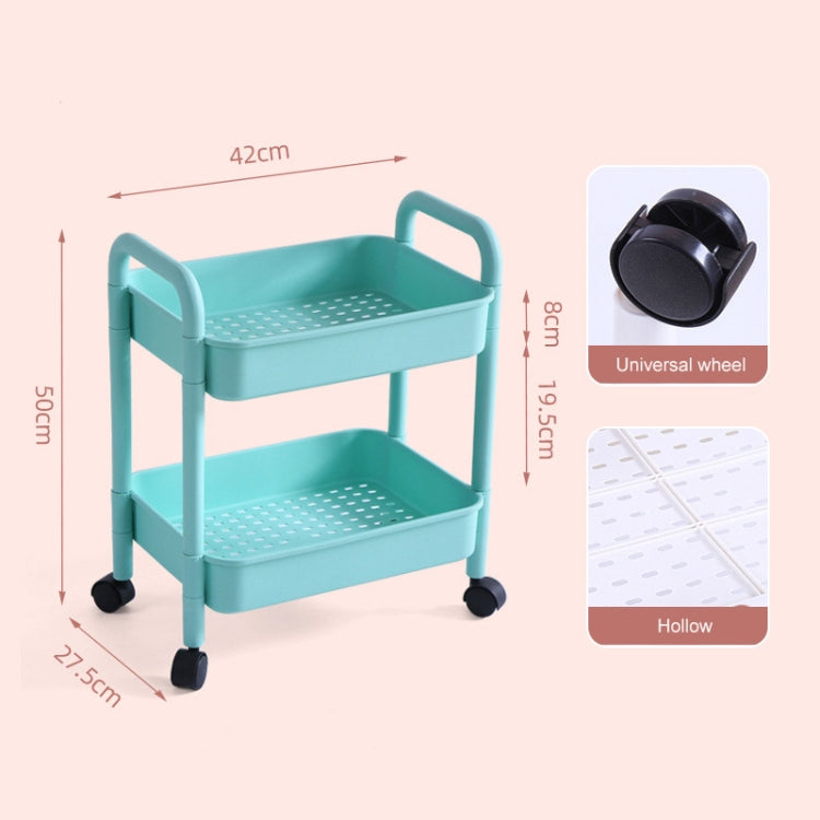 Trolley Storage Rack Multi-layer Movable Snack Rack