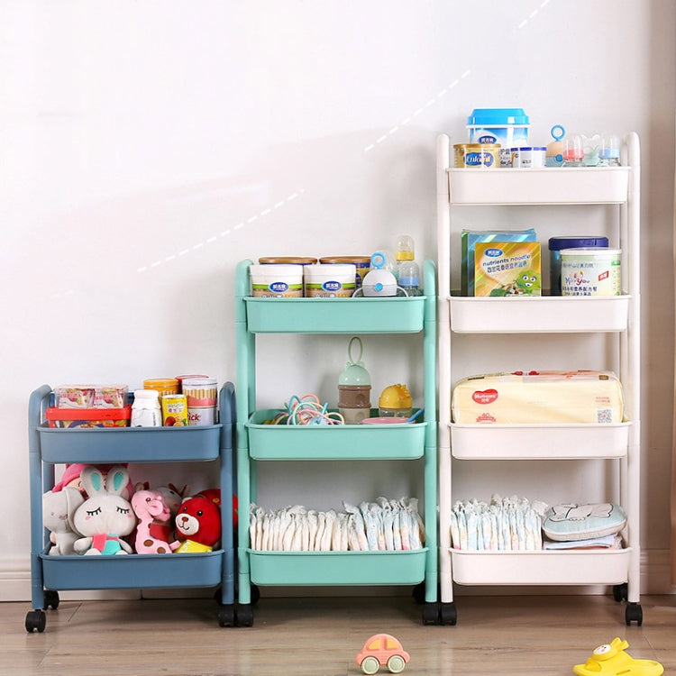 Trolley Storage Rack Multi-layer Movable Snack Rack