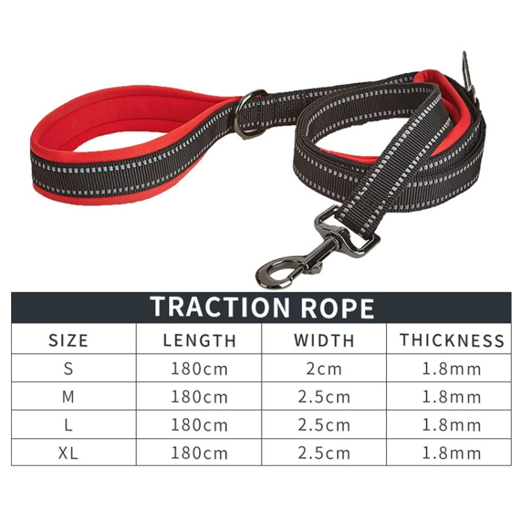 Anti-break Pet Leash Car Dual-purpose Reflective Seat Belt, Size: