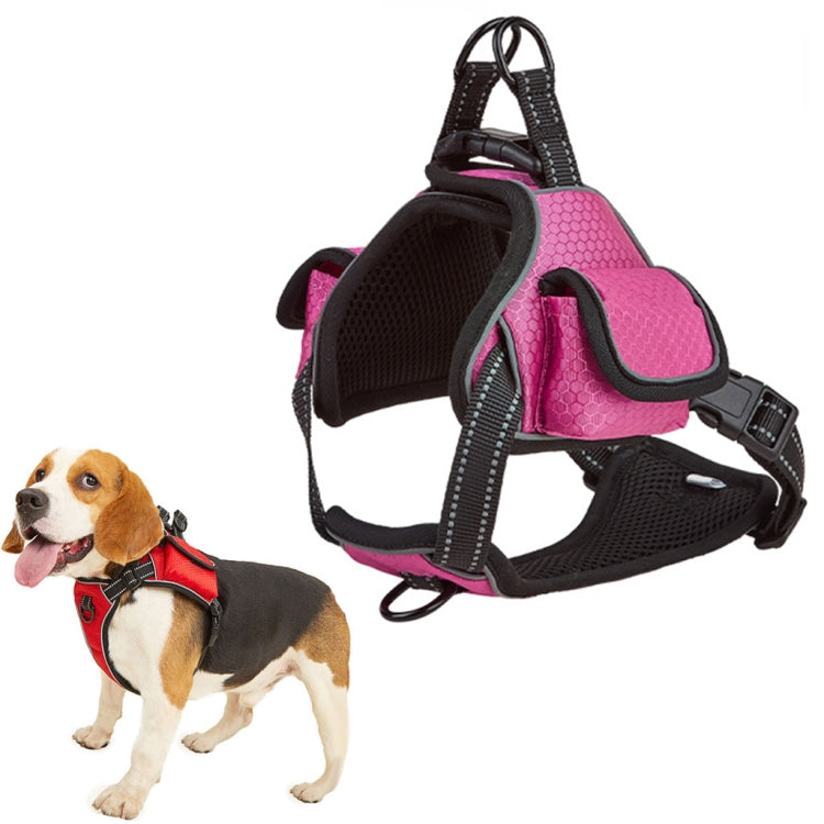 Distributed Load Soft Reflective Pet Chest Strap, Size: