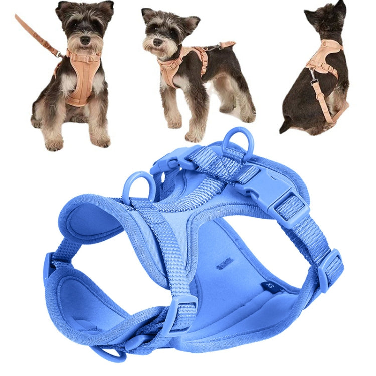 Pet PVC Strap Macaron Color Dog Chest Strap, Size: