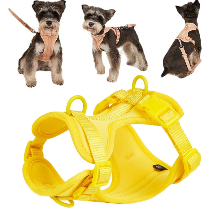 Pet PVC Strap Macaron Color Dog Chest Strap, Size: