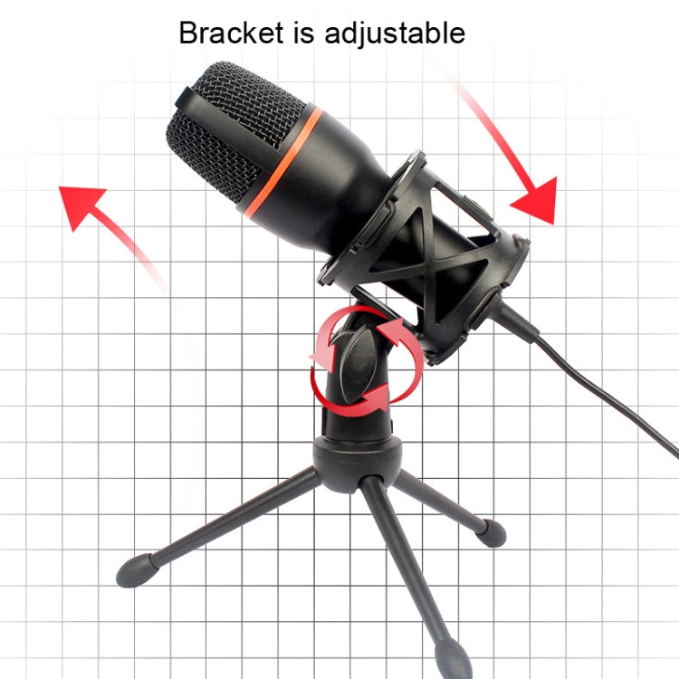 ME4 Recording Live Noise Reduction Microphone, Style: Tripod+Blowout Net USB Interface