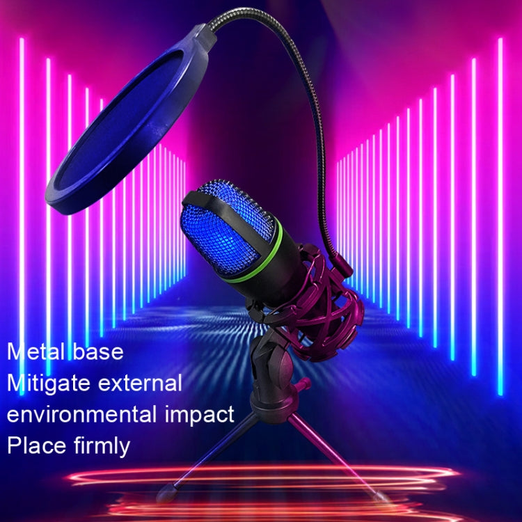 ME4 Recording Live Noise Reduction Microphone, Style: Tripod+Blowout Net USB Interface