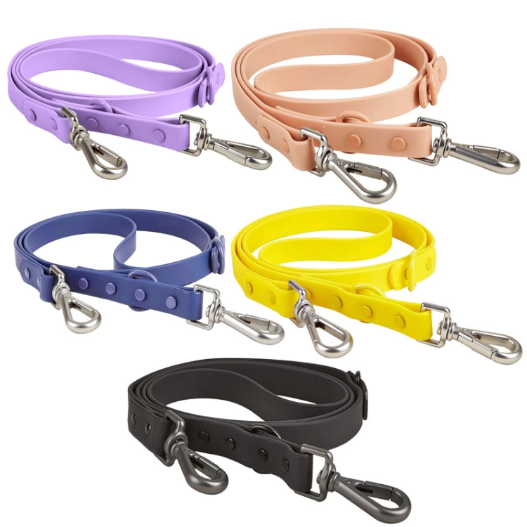 Pet PVC Leash Macaron Color Soft Dog Leash, Size: L