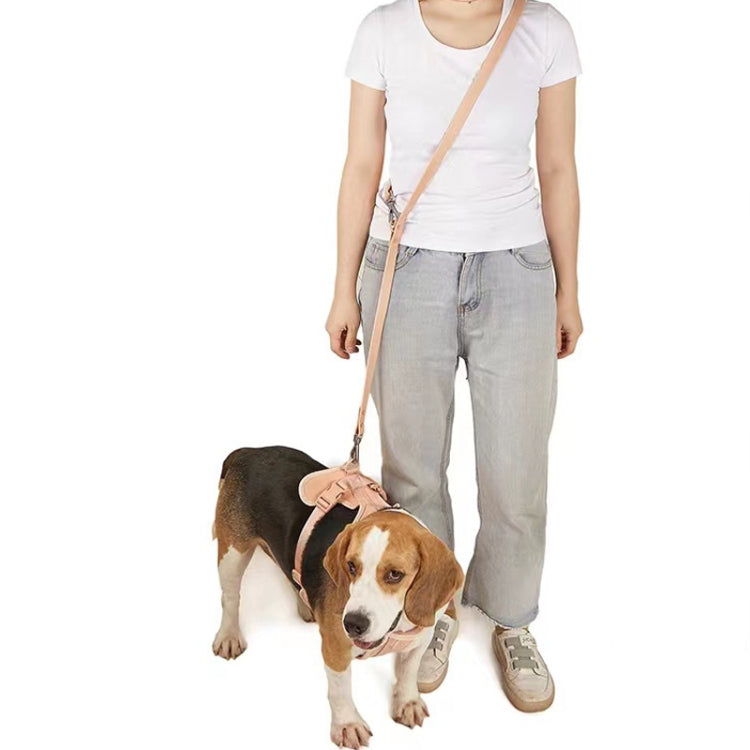 Pet PVC Leash Macaron Color Soft Dog Leash, Size: L