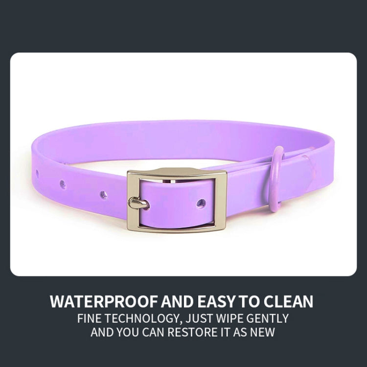 PVC Pet Loop Horsarine Dog Collar, Size: L