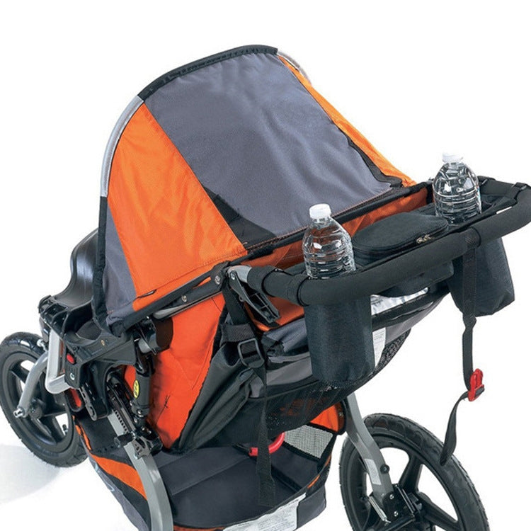 Baby Stroller Rear Hanging Bag Baby Bottle Cup Bag, Color: Black