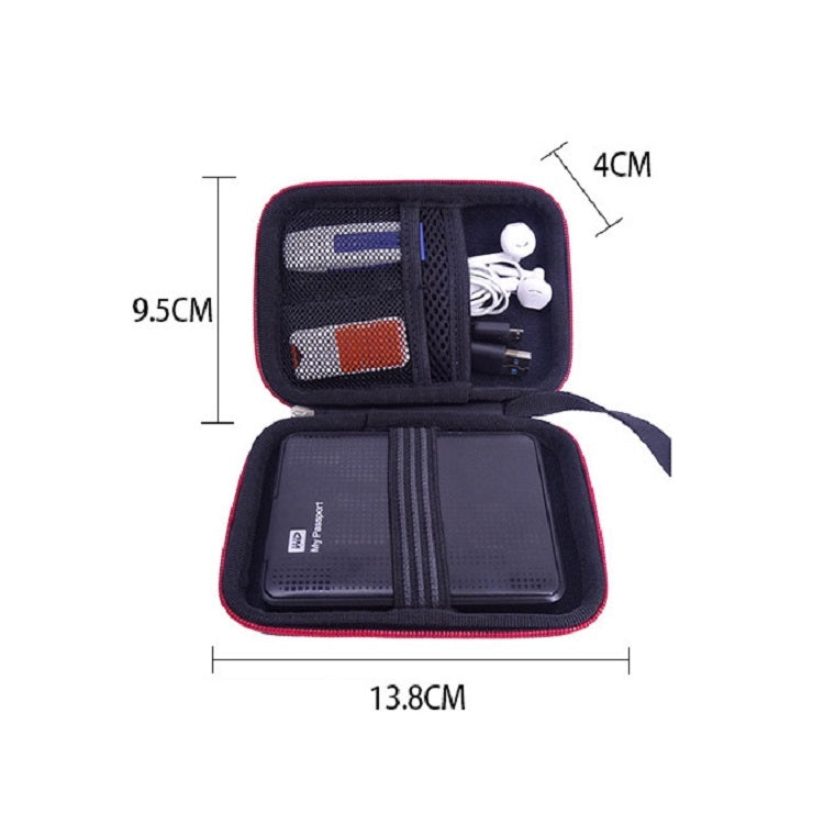 EVA Mobile Hard Disk U Disk Storage Protection Bag