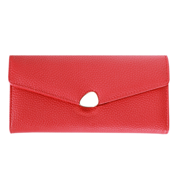 87P Litchi Pattern Multifunctional Large Capacity Wallet Phone Bag