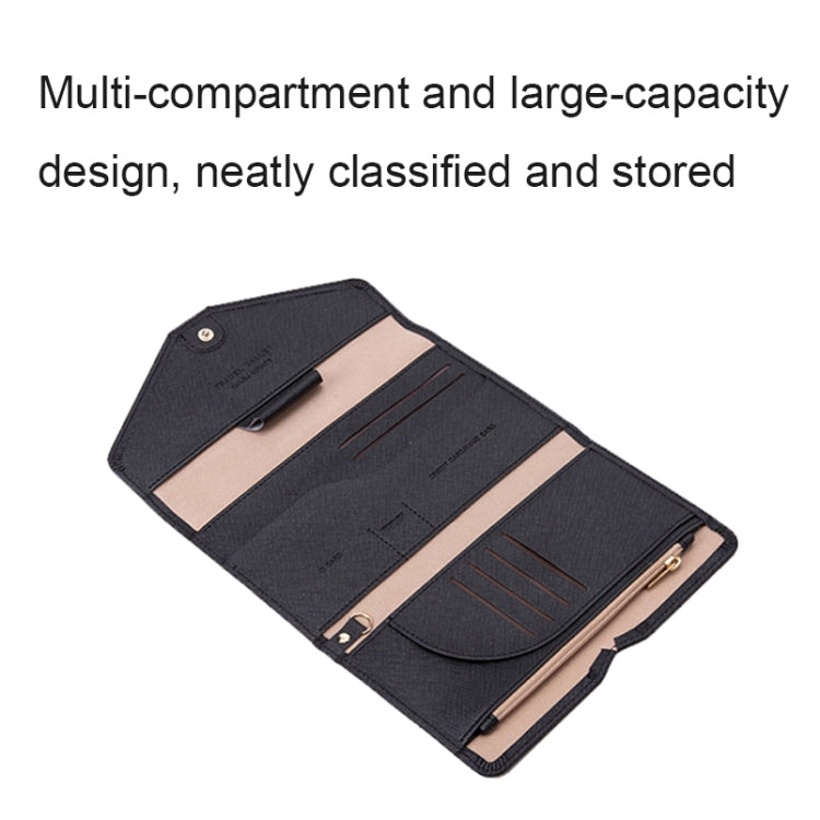 1655 RFID Anti-magnetic Anti-theft Passport Bag Document Bag Card Bag