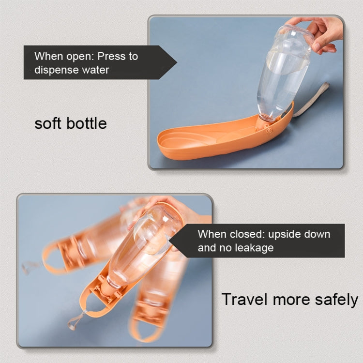 Dog Go Out Water Bottle Pet Water Fountain Foldable Portable Water Cup