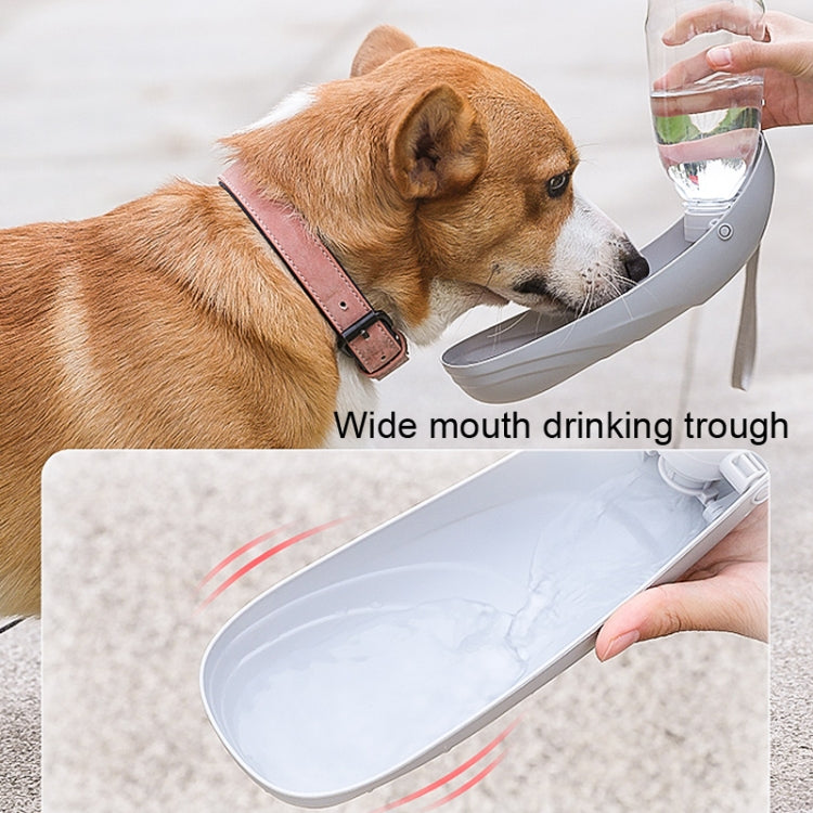 Dog Go Out Water Bottle Pet Water Fountain Foldable Portable Water Cup