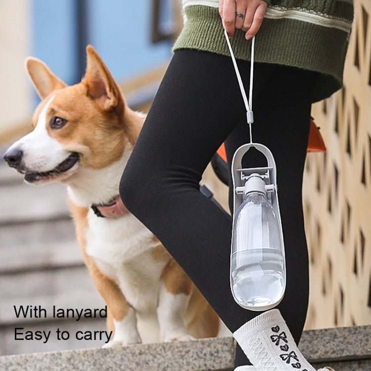 Dog Go Out Water Bottle Pet Water Fountain Foldable Portable Water Cup
