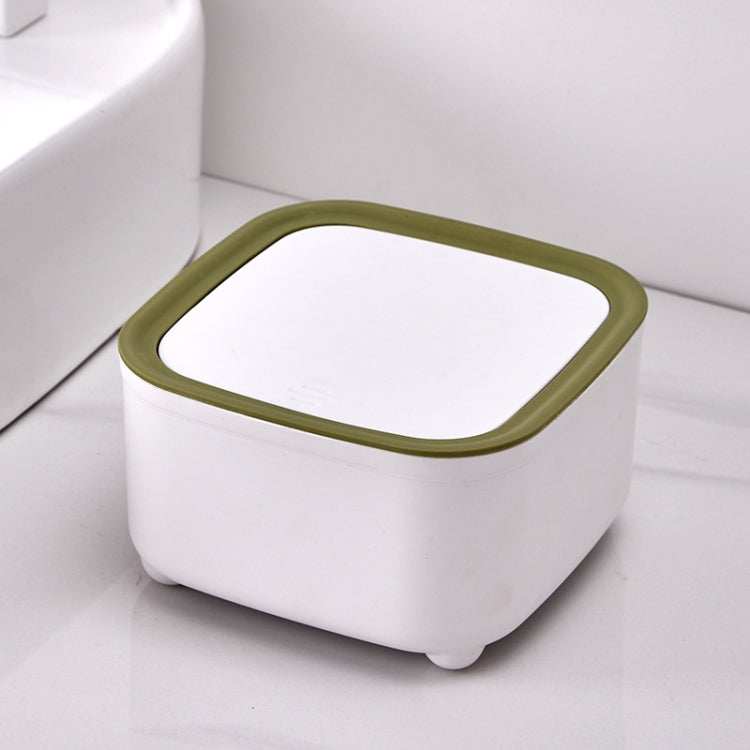 Home Desktop Mini Bomb Lid Trash Can Office Paper Basket