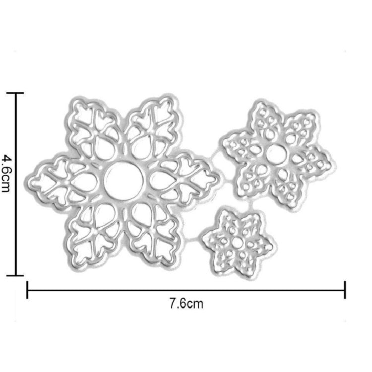 10 PCS 3 In 1 DIY Carbon Steel Knife Mold Petal Combination Knife Mold Embossing Template