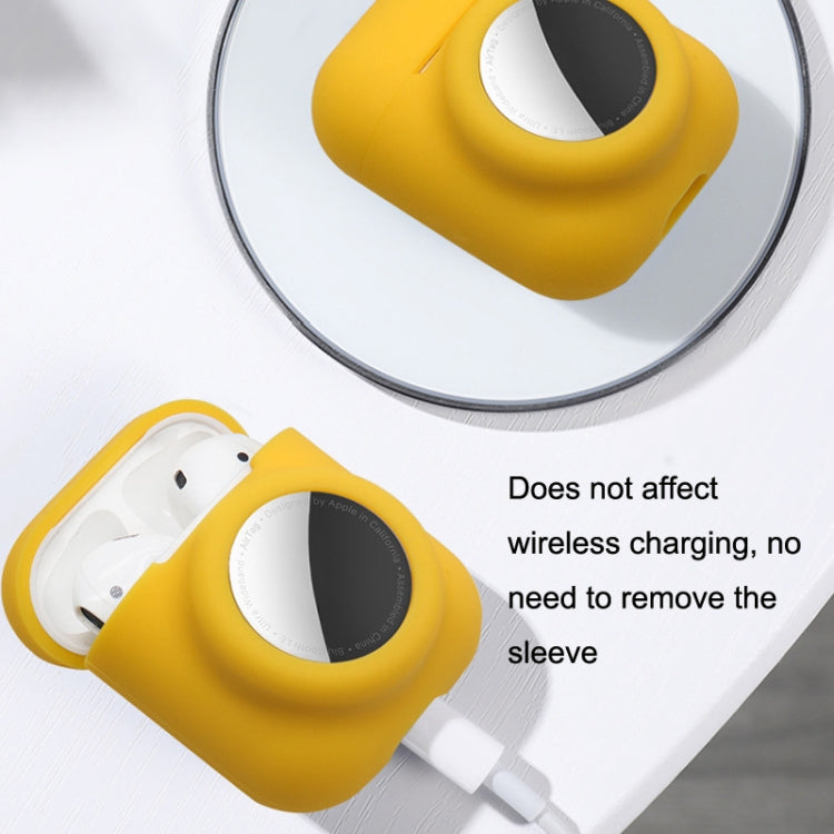 2PCS 2 In 1 Earphone Protective Case Tracker Cover For AirTag / Airpods 2