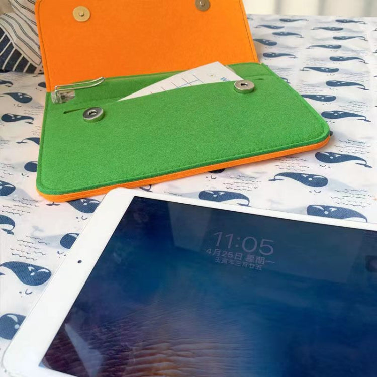Macaron File Bag Stitching Color Large Capacity Bill File Bag, Specification: A4