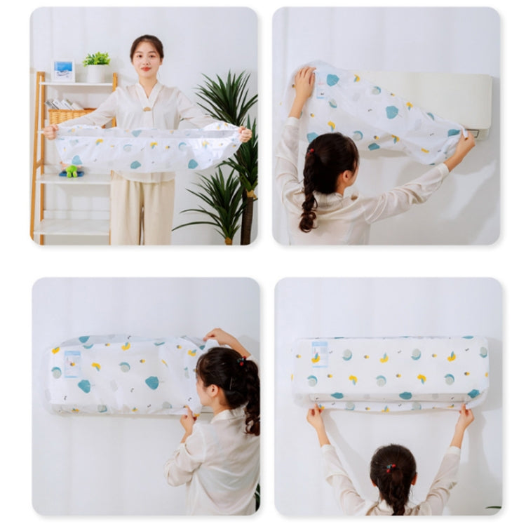 5 PCS Air Conditioner Washable Dust Protection Cover, Size: 95x30x21cm