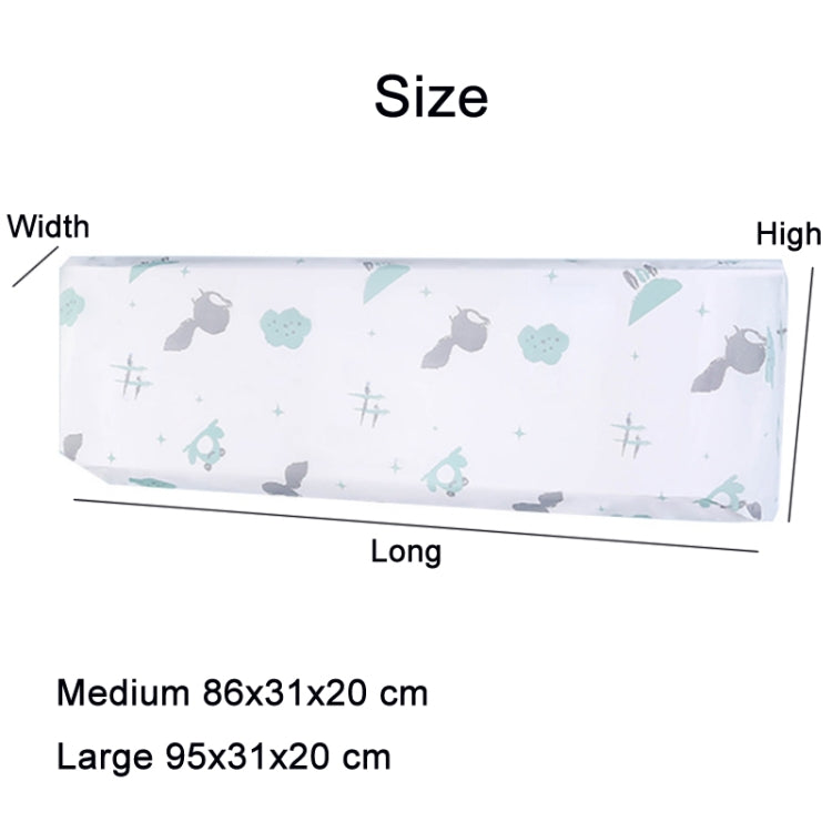 Household Hanging Air Conditioner Cartoon Dust Cover, Size: 95x31x20cm