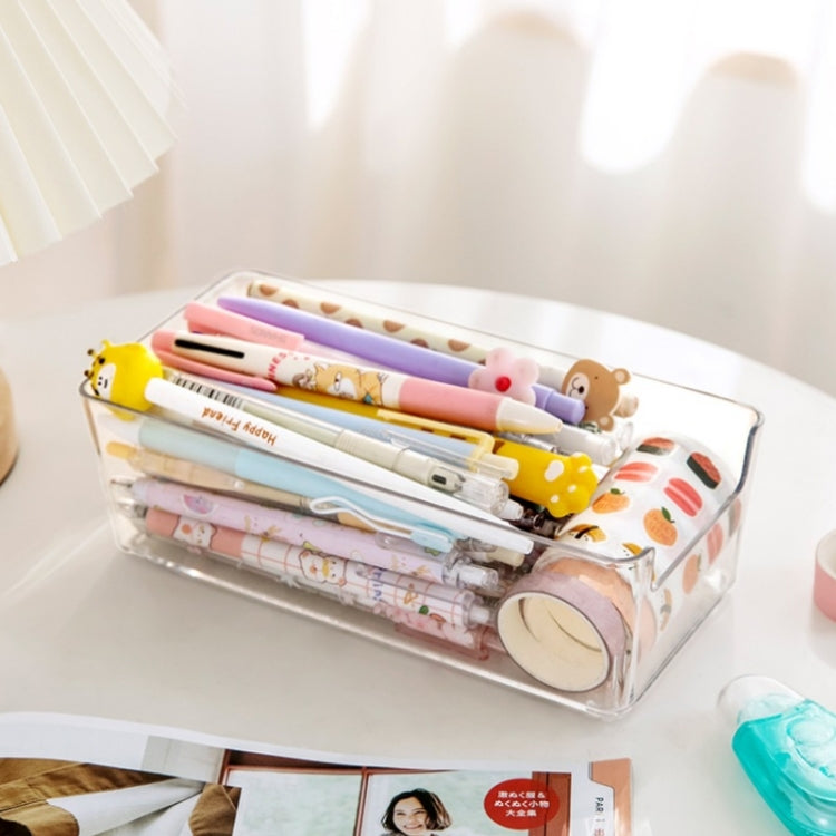 Desktop Waterproof Sticky Note Transparent Storage Box, Style: Upgrade