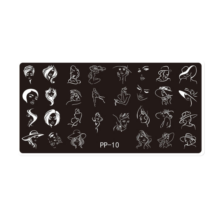 Butterfly Dream Nail Art Printed Steel Plate