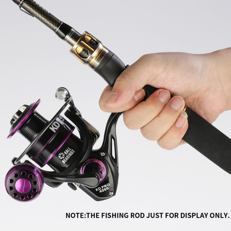 Metal Spinning Wheel Long-range Fish Wire Wheel, Style: KD PRO2000 (Metal Ball Grip)