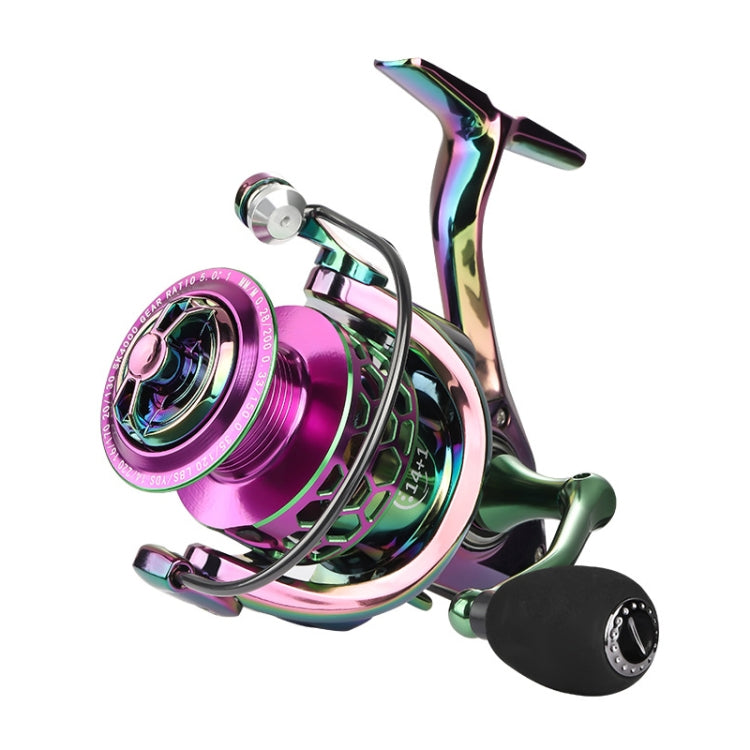 Colorful Metal Fish Line Wheel Long Throw Sea Rod Spinning Wheel, Specification: SK6000
