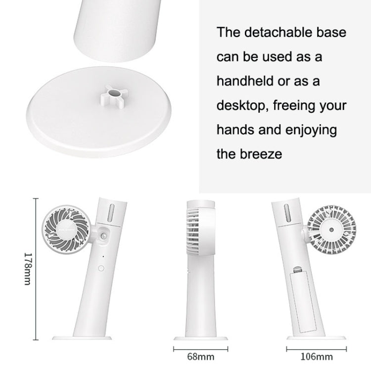 Spray Handheld Hydration Fan Portable USB Mute Desktop Humidifier Fan