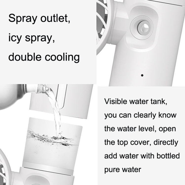 Spray Handheld Hydration Fan Portable USB Mute Desktop Humidifier Fan
