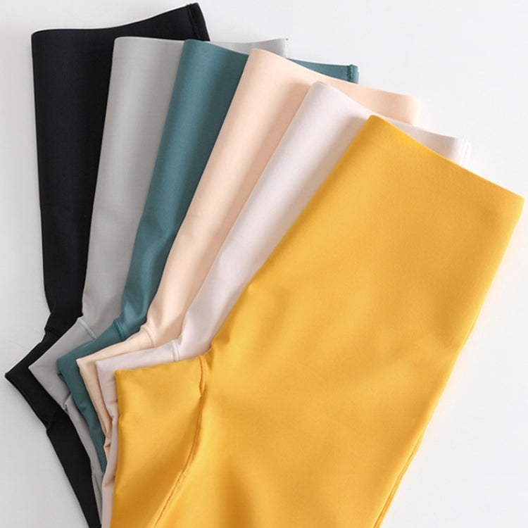 High Waist Seamless Safety Panties Ice Silk Shorts, Size: