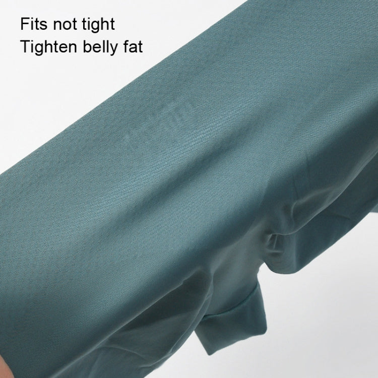 High Waist Seamless Safety Panties Ice Silk Shorts, Size: