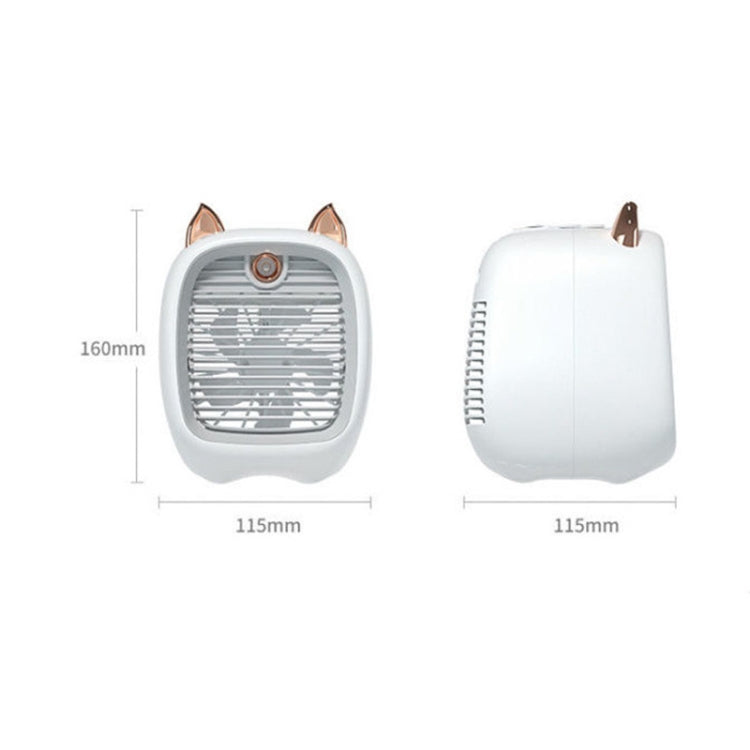 FC-6602 Spray Fan USB Rechargeable Humidification Fan, Battery Capacity: 1200mAh