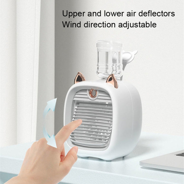FC-6602 Spray Fan USB Rechargeable Humidification Fan, Battery Capacity: 1200mAh