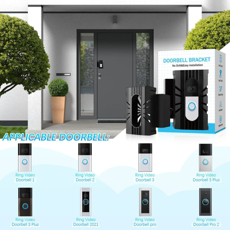 Anti-theft Video Doorbell Bracket For Ring Video Doorbell