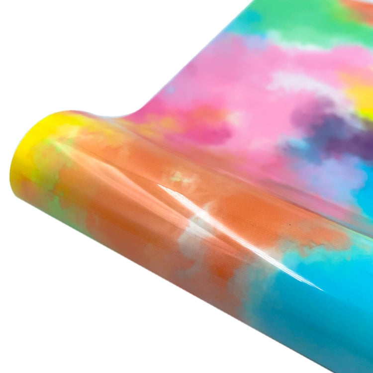 Clouds Watercolor Tie Dye Heat Transfer Vinyl Make Sign Pattern Cricut Film
