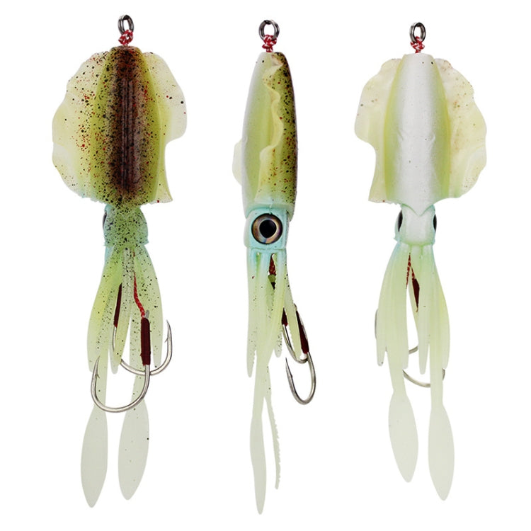 15cm 60g Sea Fishing Fake Bait Deep Sea Squid Soft Bait, Style: 1014