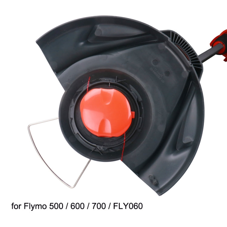 2PCS Lawn Mower Spool Cover For Flymo 500 / 600 / 700 / FLY060