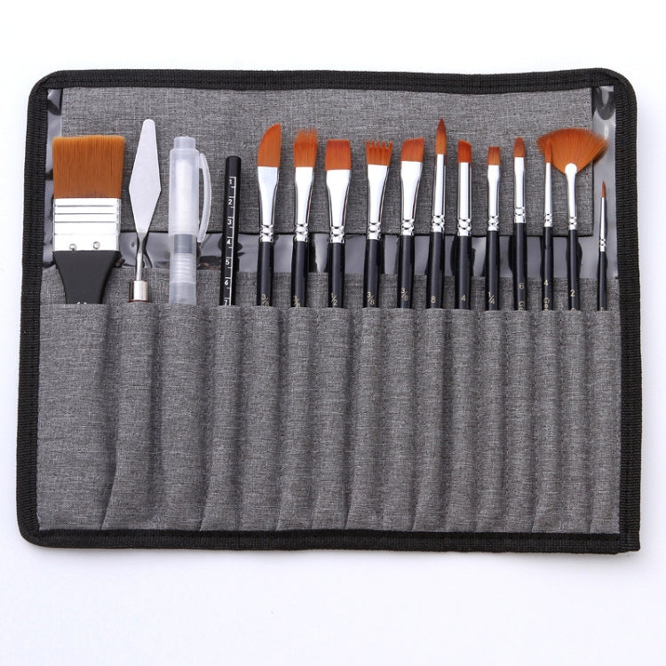 18 In 1 Multipurpose Nylon Hair Watercolor Paintbrush Acrylic Paintbrush
