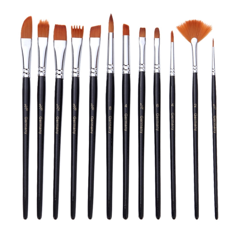 18 In 1 Multipurpose Nylon Hair Watercolor Paintbrush Acrylic Paintbrush