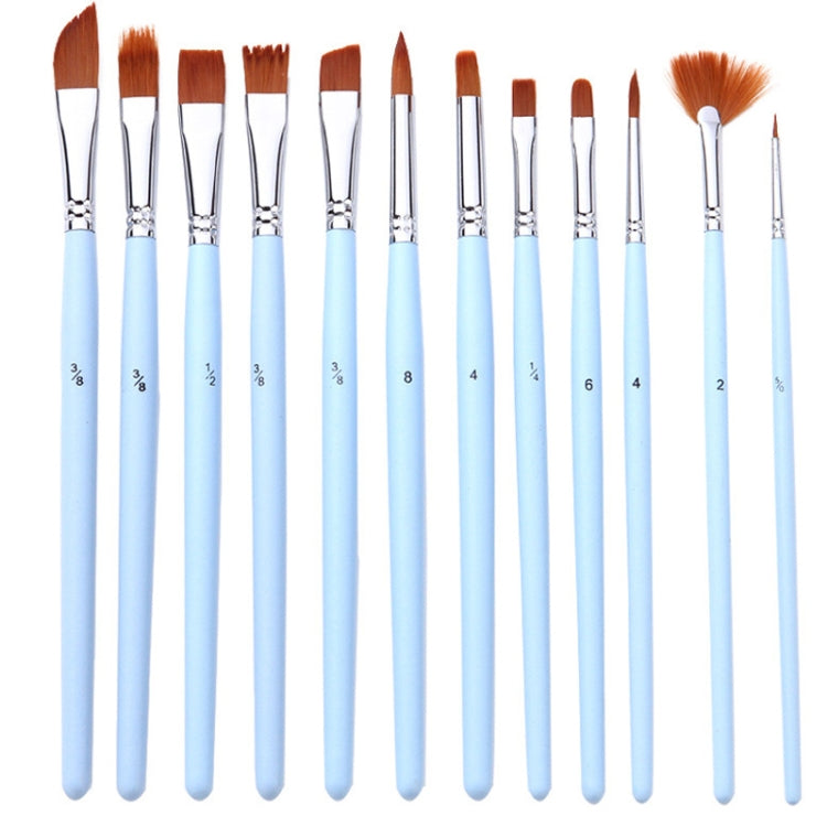 18 In 1 Multipurpose Nylon Hair Watercolor Paintbrush Acrylic Paintbrush